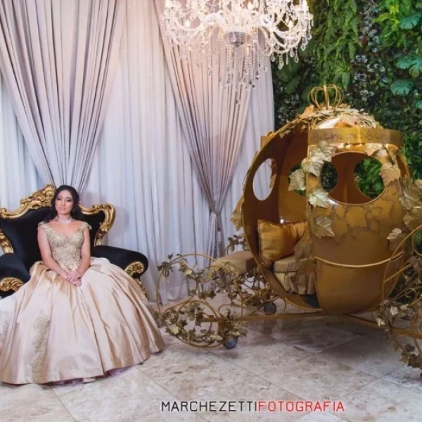 Decoração Carruagem Princesa